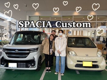 スペーシアカスタムご納車！！
