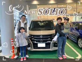新型ソリオご納車！！