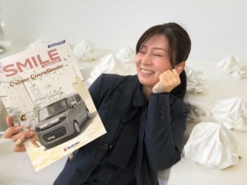 【８日から営業！】ワゴンRスマイルクリームコーデ誕生！展示会開催