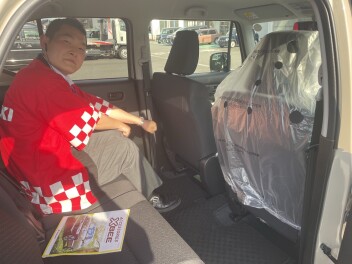 試乗車のクロスビーが新しくなりました！