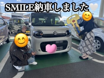 ワゴンＲ　ＳＭＩＬＥ納車しました！