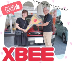 おしゃれな赤色クロスビー納車しました☆