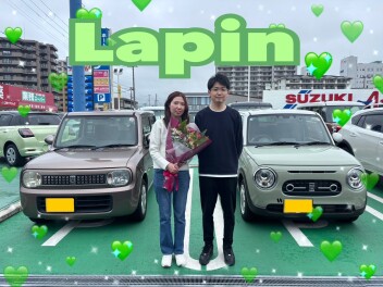 ラパンＬＣご納車♡♡