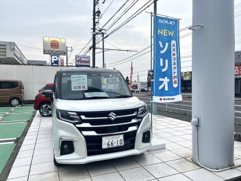 ソリオ試乗車あります！