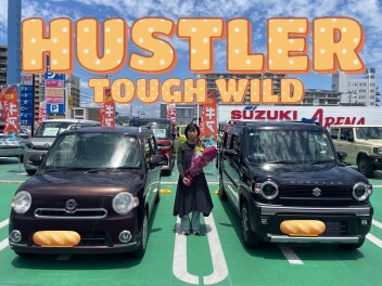 ハスラータフワイルド納車しました♪