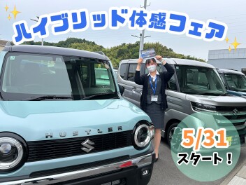 ☆ハイブリッド体感フェア開催です☆