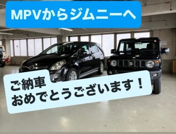 ジムニーご納車させていただきました