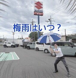 梅雨はどこに、、？