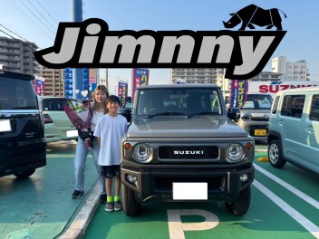 ジムニーご納車させていただきました♥♡