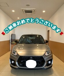 スイフトスポーツファイナルエディションご納車です☆彡