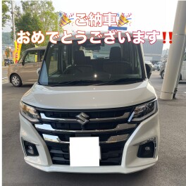 ソリオご納車させていただきました！