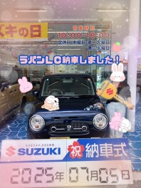 ！！ラパンLC納車しました！！