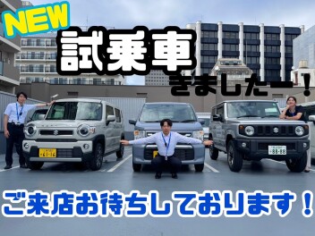 新しい試乗車が、、、！！