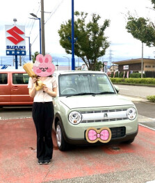ラパン　納車