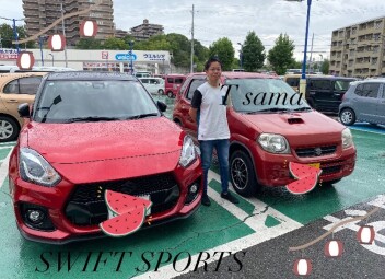 T様納車　スイフトスポーツファイナルエディション