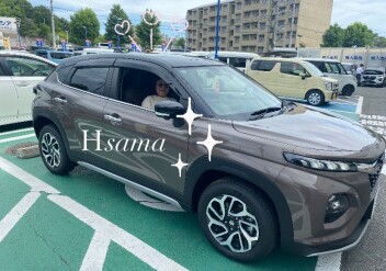 H様　納車　フロンクス