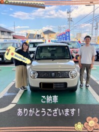 ラパンご納車