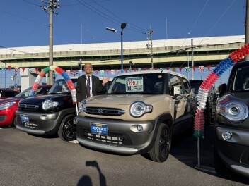 ☆今週の入荷情報☆　～クロスビー ＨＹＢＲＩＤ　ＭＺ　４型　前後ブレーキサポート・フロアマット～