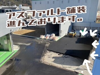 【工事の様子】フェンスが取れました！