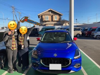 スイフトご納車！