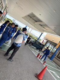 消防訓練しました～