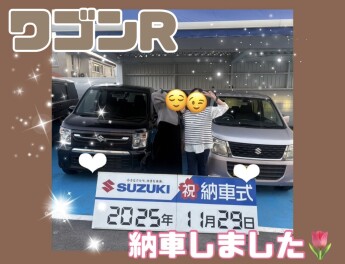 ワゴンＲ納車(*^-^*)