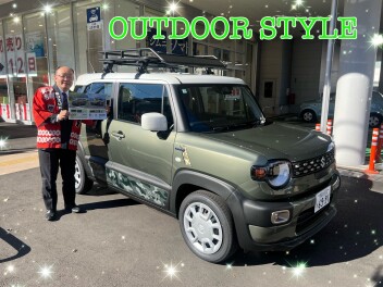 板橋小豆沢店でしか見れない！OUTDOOR STYLEクロスビー！