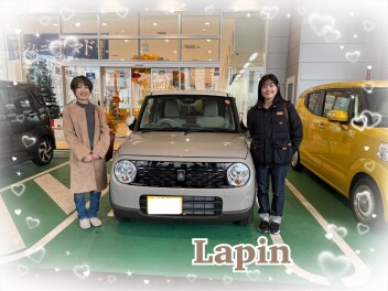 ラパンご納車！！