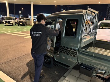 スズキの日開催＆ＮＥＷスーパーキャリー！試乗車来ました！