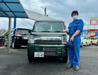 サービス坂本、エブリイ納車！