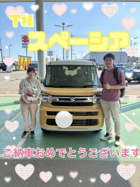 スペーシア納車しました！！！！