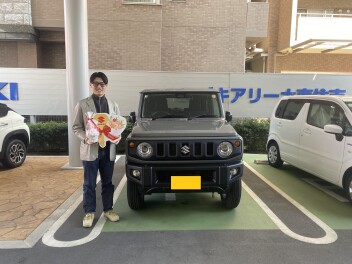――ジムニー　納車しました！！