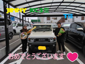 JIMNY　T様　納車式　( ^)o(^ )