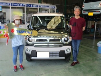 明石市T様ハスラー納車式！
