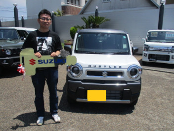 明石市A様ハスラー納車式！