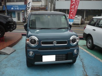 新車ハスラー納車です。