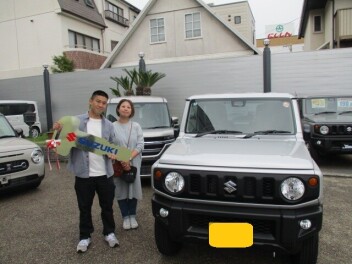 神戸市S様ジムニー納車式！