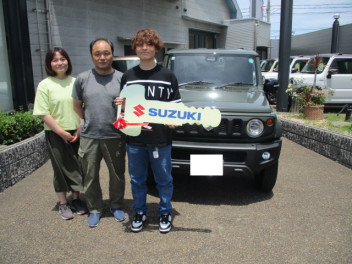加古郡F様ジムニーシエラ納車式！