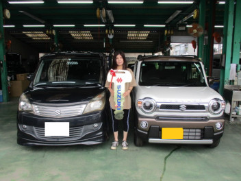 加古郡M様ハスラー納車式！