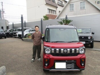 加古川市I様スページアギア納車式！
