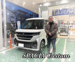スペーシアカスタムご納車！！