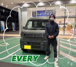 エブリイご納車！！