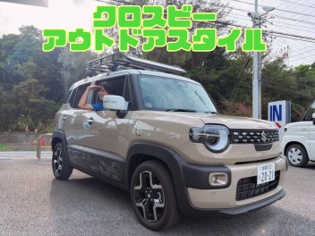 アウトドアにぴったり！！新型クロスビー！！