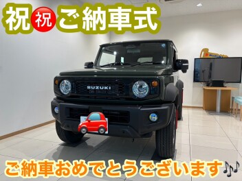ジムニーシエラご納車です♪