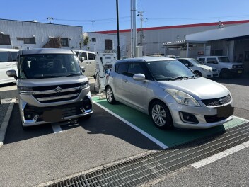 スペーシアカスタム　納車式