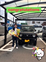 ジムニー　納車式