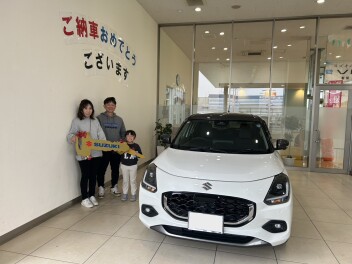 スイフトご納車です☆