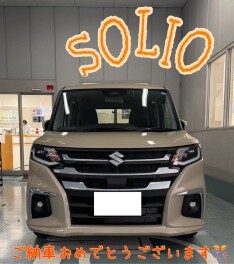 Ｎ様ソリオご納車☆