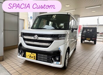 スペーシアカスタム納車です!(^^)!