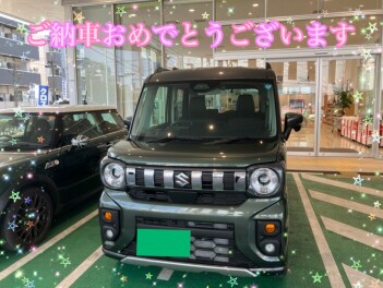 スペーシアギア納車しました